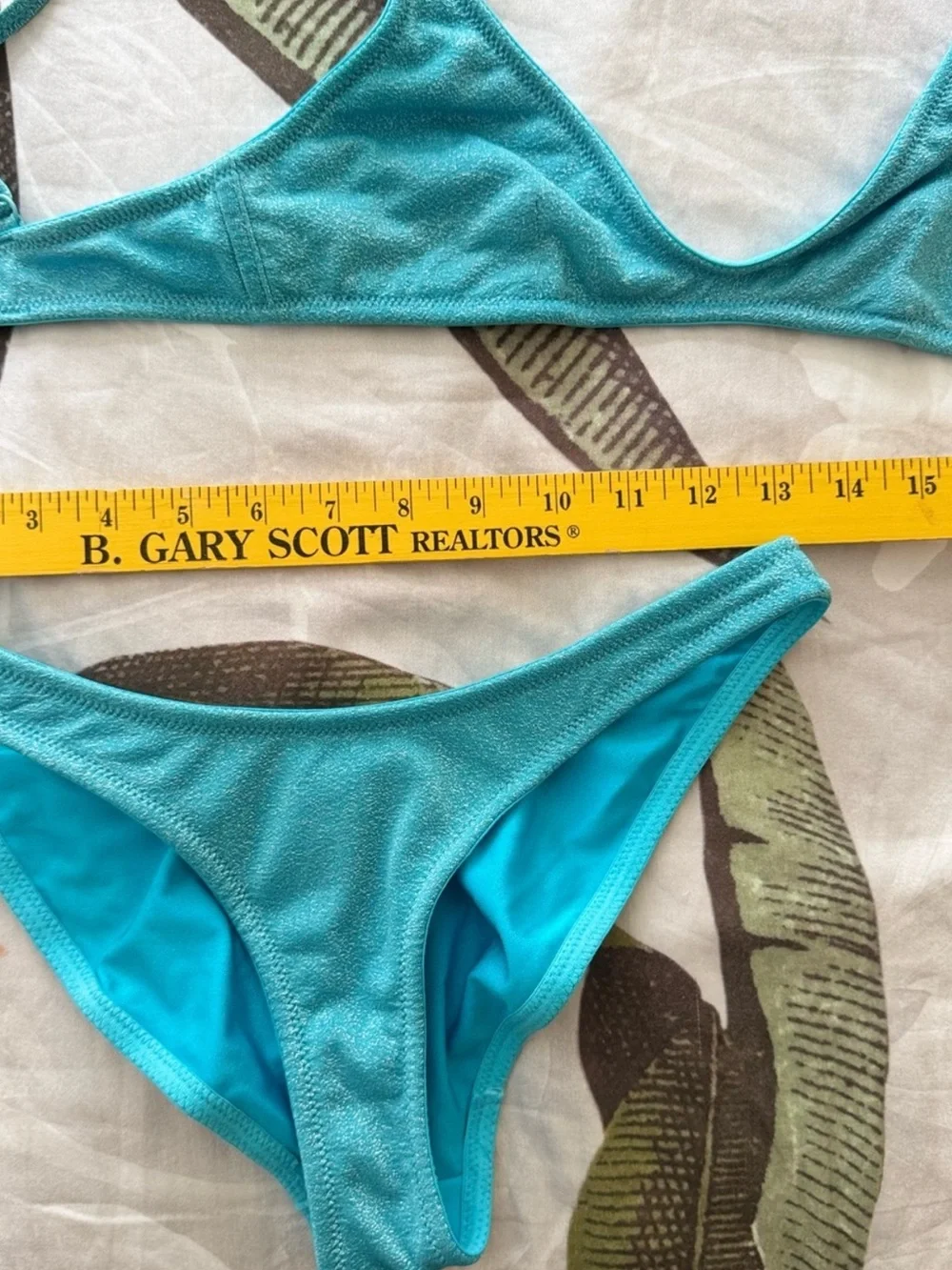triangl swimwear Teal Two-Piece Bikini Set